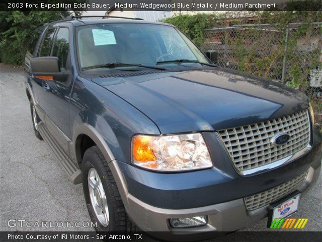 2003 Ford Expedition Eddie Bauer in Medium Wedgewood Blue Metallic