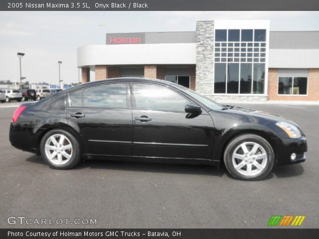 2005 Nissan Maxima 3.5 SL in Onyx Black