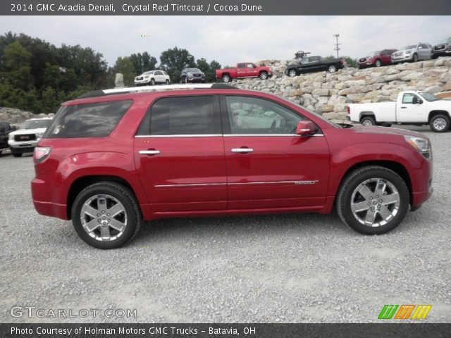 2014 GMC Acadia Denali in Crystal Red Tintcoat