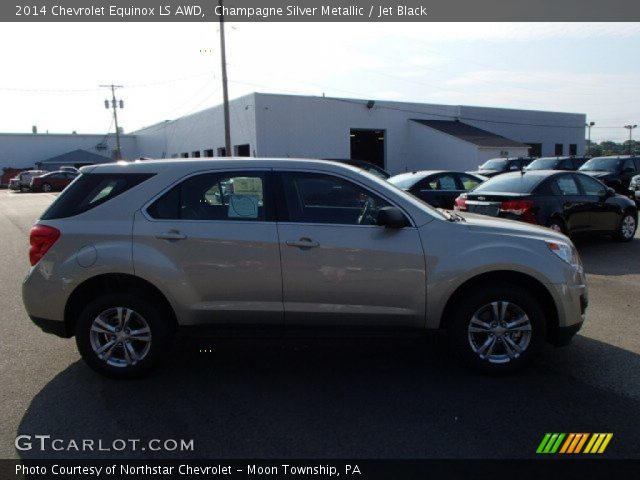 2014 Chevrolet Equinox LS AWD in Champagne Silver Metallic