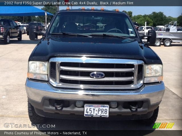 2002 Ford F350 Super Duty Lariat Crew Cab 4x4 Dually in Black