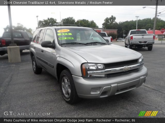 2004 Chevrolet TrailBlazer LS 4x4 in Silverstone Metallic