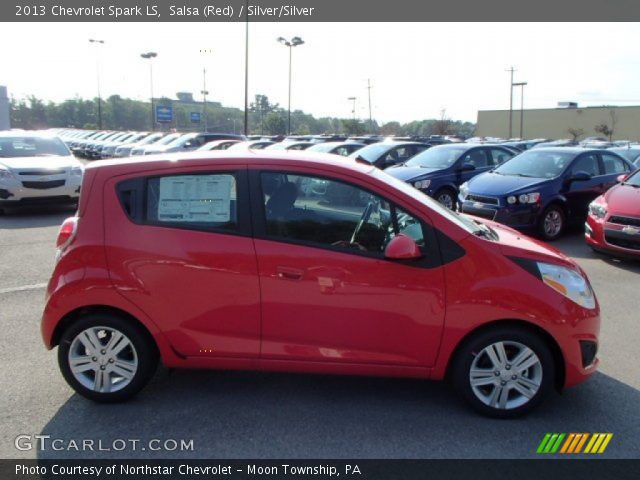 2013 Chevrolet Spark LS in Salsa (Red)