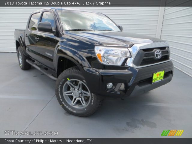 2013 Toyota Tacoma TSS Double Cab 4x4 in Black