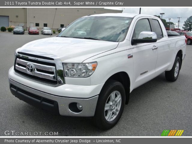 2011 Toyota Tundra Double Cab 4x4 in Super White