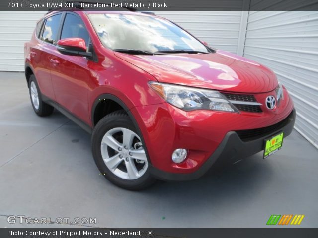 2013 Toyota RAV4 XLE in Barcelona Red Metallic