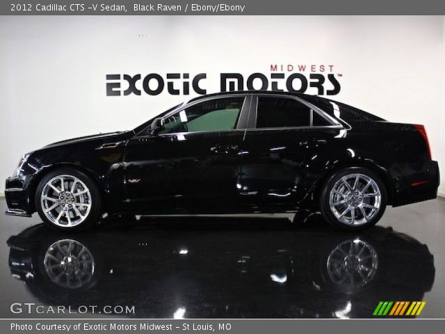 2012 Cadillac CTS -V Sedan in Black Raven