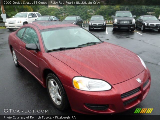2002 Dodge Stratus SE Coupe in Ruby Red Pearl