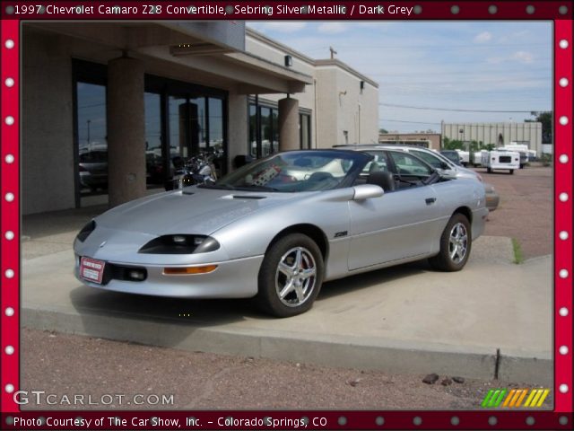 1997 Chevrolet Camaro Z28 Convertible in Sebring Silver Metallic