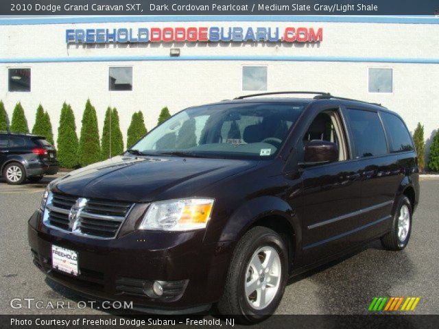 2010 Dodge Grand Caravan SXT in Dark Cordovan Pearlcoat