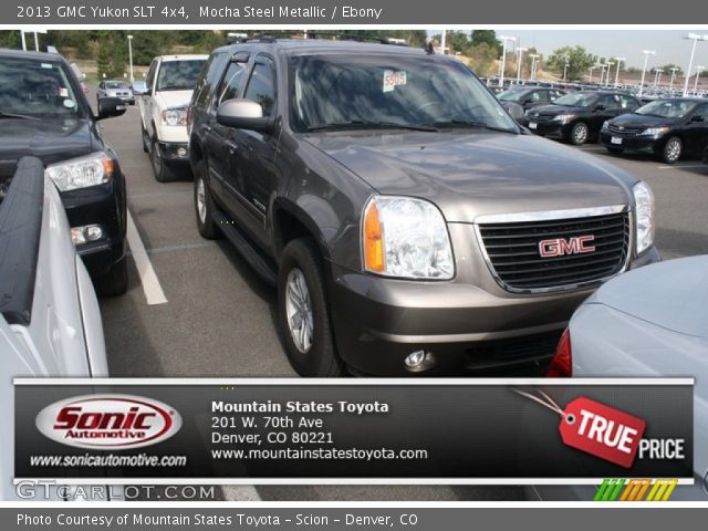 2013 GMC Yukon SLT 4x4 in Mocha Steel Metallic