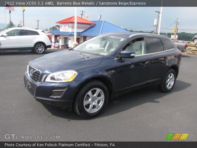 2012 Volvo XC60 3.2 AWD in Barrents Blue Metallic