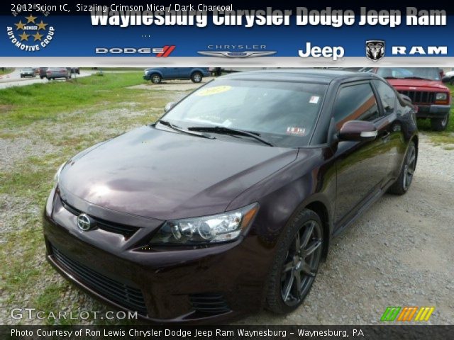 2012 Scion tC  in Sizzling Crimson Mica