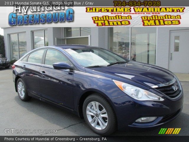 2013 Hyundai Sonata GLS in Indigo Night Blue