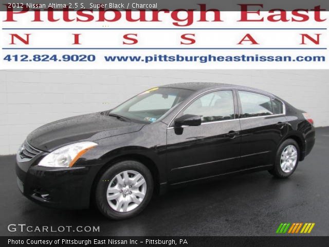 2012 Nissan Altima 2.5 S in Super Black