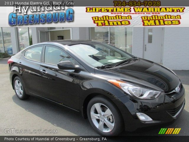 2013 Hyundai Elantra GLS in Black