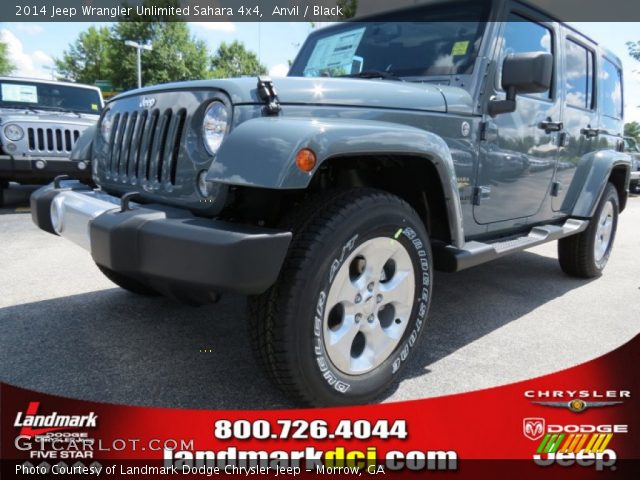 2014 Jeep Wrangler Unlimited Sahara 4x4 in Anvil