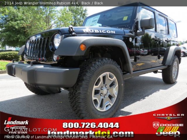 2014 Jeep Wrangler Unlimited Rubicon 4x4 in Black