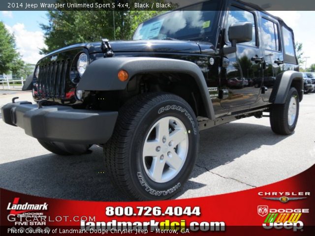 2014 Jeep Wrangler Unlimited Sport S 4x4 in Black