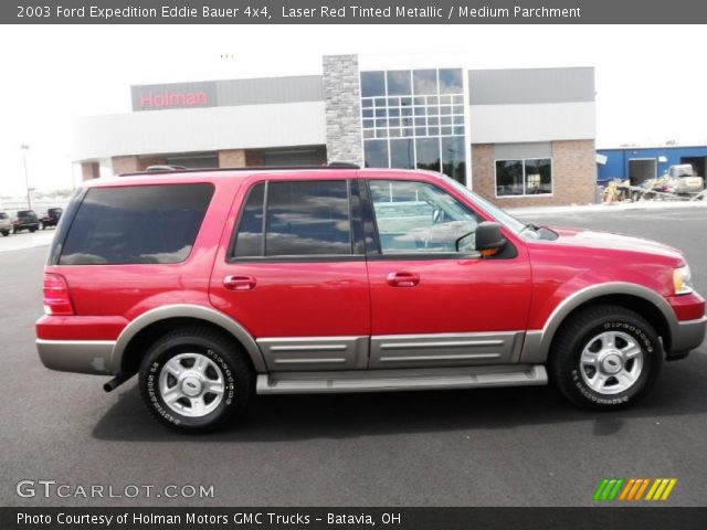 2003 Ford Expedition Eddie Bauer 4x4 in Laser Red Tinted Metallic