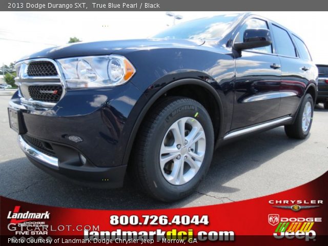 2013 Dodge Durango SXT in True Blue Pearl