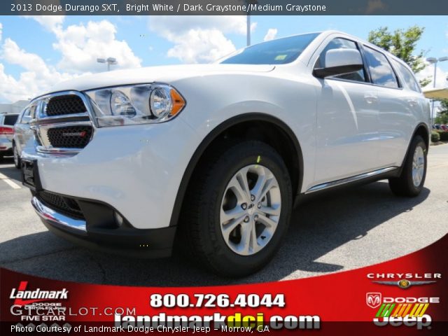 2013 Dodge Durango SXT in Bright White