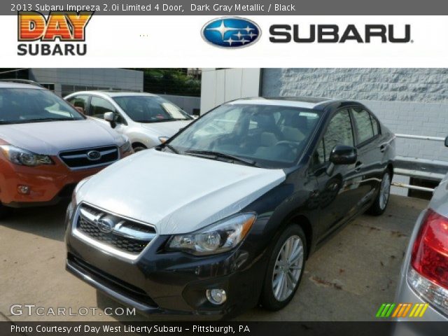 2013 Subaru Impreza 2.0i Limited 4 Door in Dark Gray Metallic