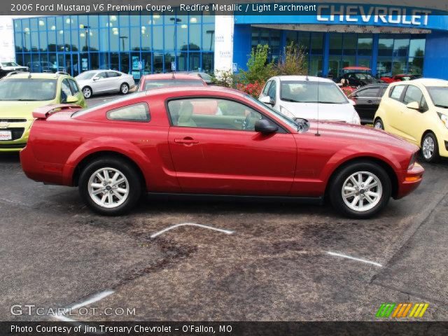 2006 Ford Mustang V6 Premium Coupe in Redfire Metallic