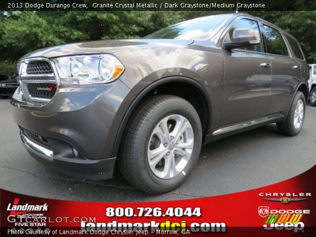 2013 Dodge Durango Crew in Granite Crystal Metallic