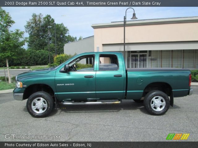 2003 Dodge Ram 2500 SLT Quad Cab 4x4 in Timberline Green Pearl