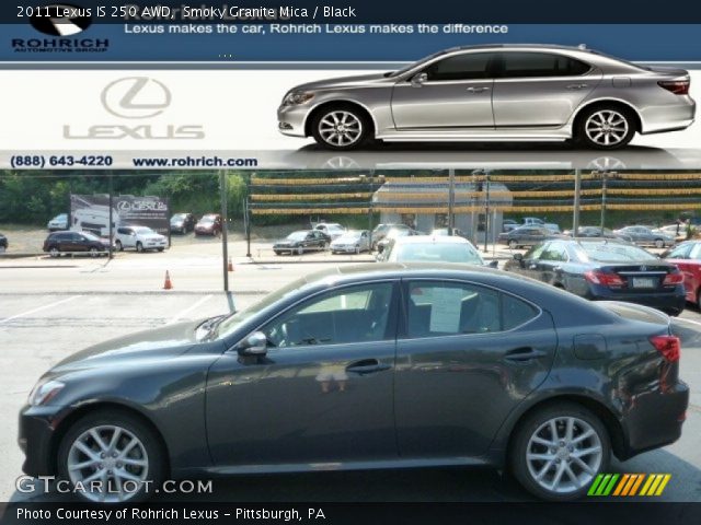 2011 Lexus IS 250 AWD in Smoky Granite Mica