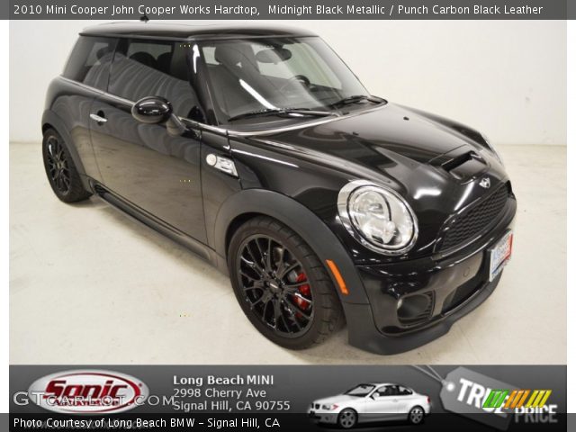 2010 Mini Cooper John Cooper Works Hardtop in Midnight Black Metallic