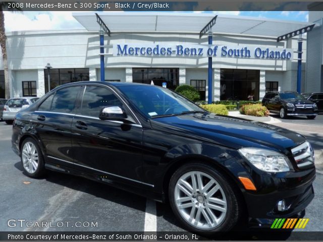 2008 Mercedes-Benz C 300 Sport in Black