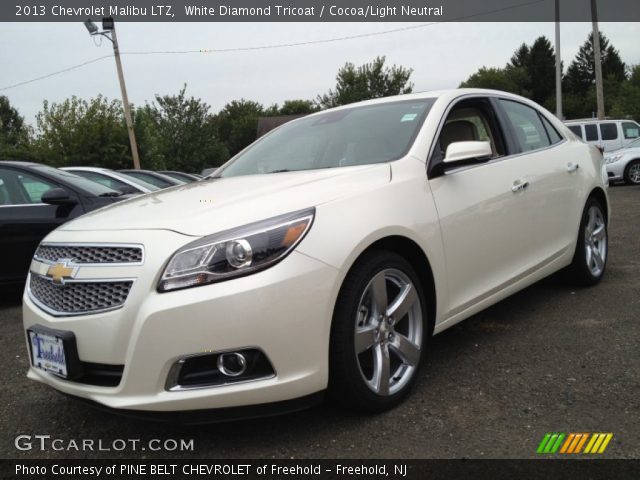2013 Chevrolet Malibu LTZ in White Diamond Tricoat
