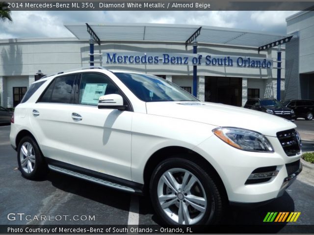 2014 Mercedes-Benz ML 350 in Diamond White Metallic