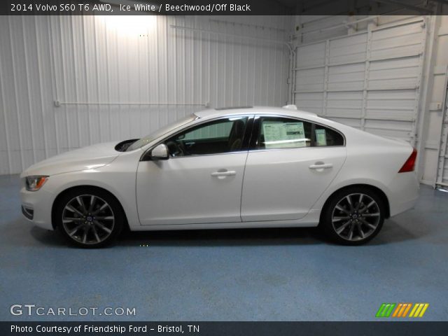 2014 Volvo S60 T6 AWD in Ice White
