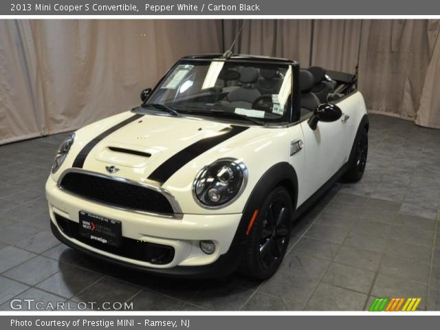 2013 Mini Cooper S Convertible in Pepper White