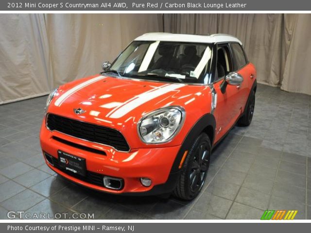 2012 Mini Cooper S Countryman All4 AWD in Pure Red