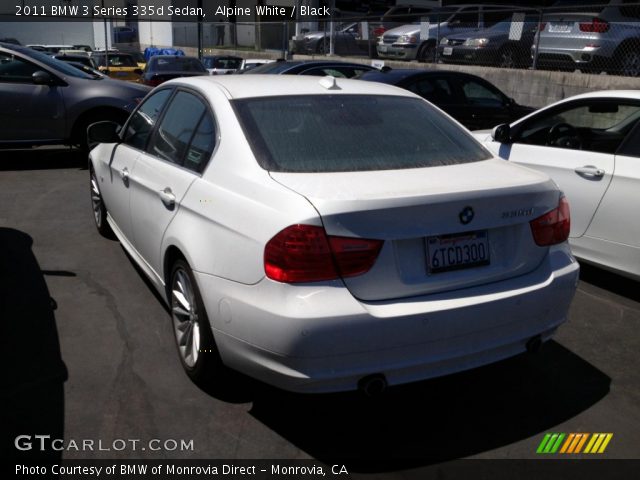 2011 BMW 3 Series 335d Sedan in Alpine White