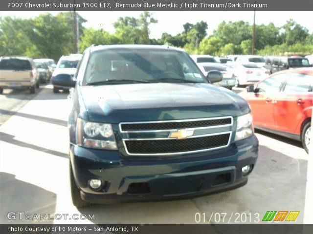 2007 Chevrolet Suburban 1500 LTZ in Bermuda Blue Metallic