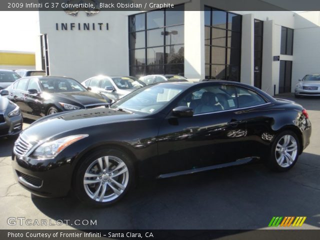 2009 Infiniti G 37 Convertible in Black Obsidian