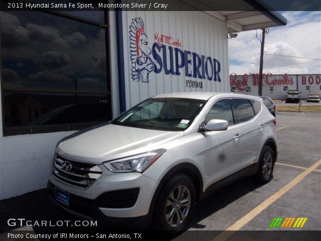 2013 Hyundai Santa Fe Sport in Moonstone Silver