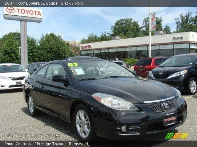 2007 Toyota Solara SE Coupe in Black