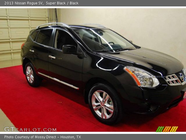2013 Nissan Rogue SV in Super Black