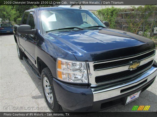 2009 Chevrolet Silverado 1500 LS Crew Cab in Imperial Blue Metallic