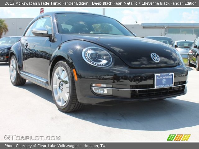 2013 Volkswagen Beetle Turbo Fender Edition in Deep Black Pearl Metallic