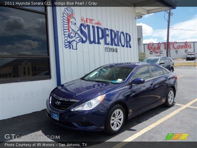 2011 Hyundai Sonata GLS in Indigo Blue Pearl