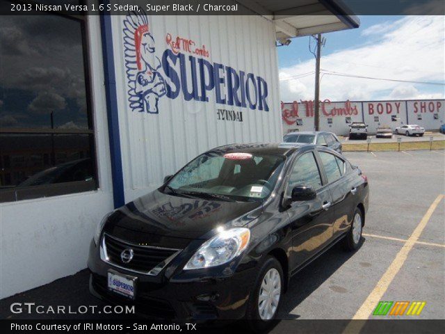 2013 Nissan Versa 1.6 S Sedan in Super Black