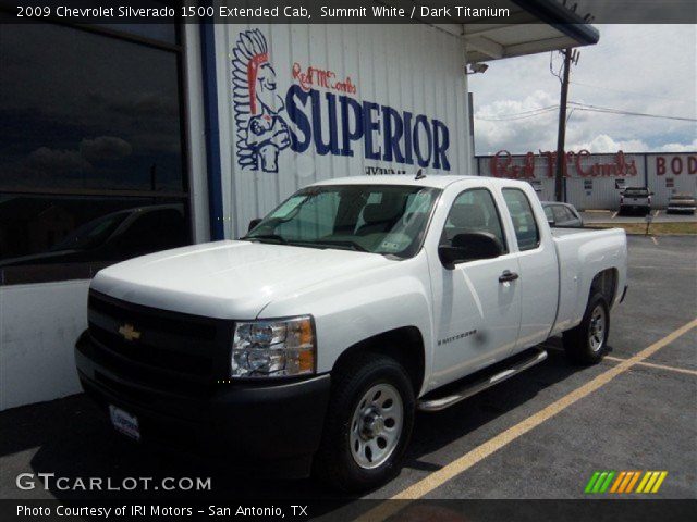 2009 Chevrolet Silverado 1500 Extended Cab in Summit White