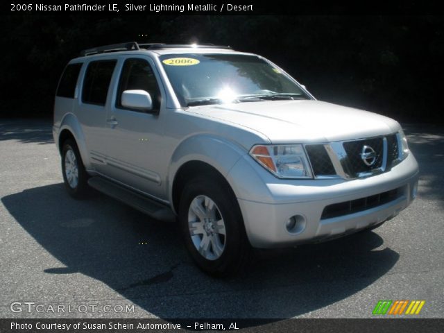 2006 Nissan Pathfinder LE in Silver Lightning Metallic